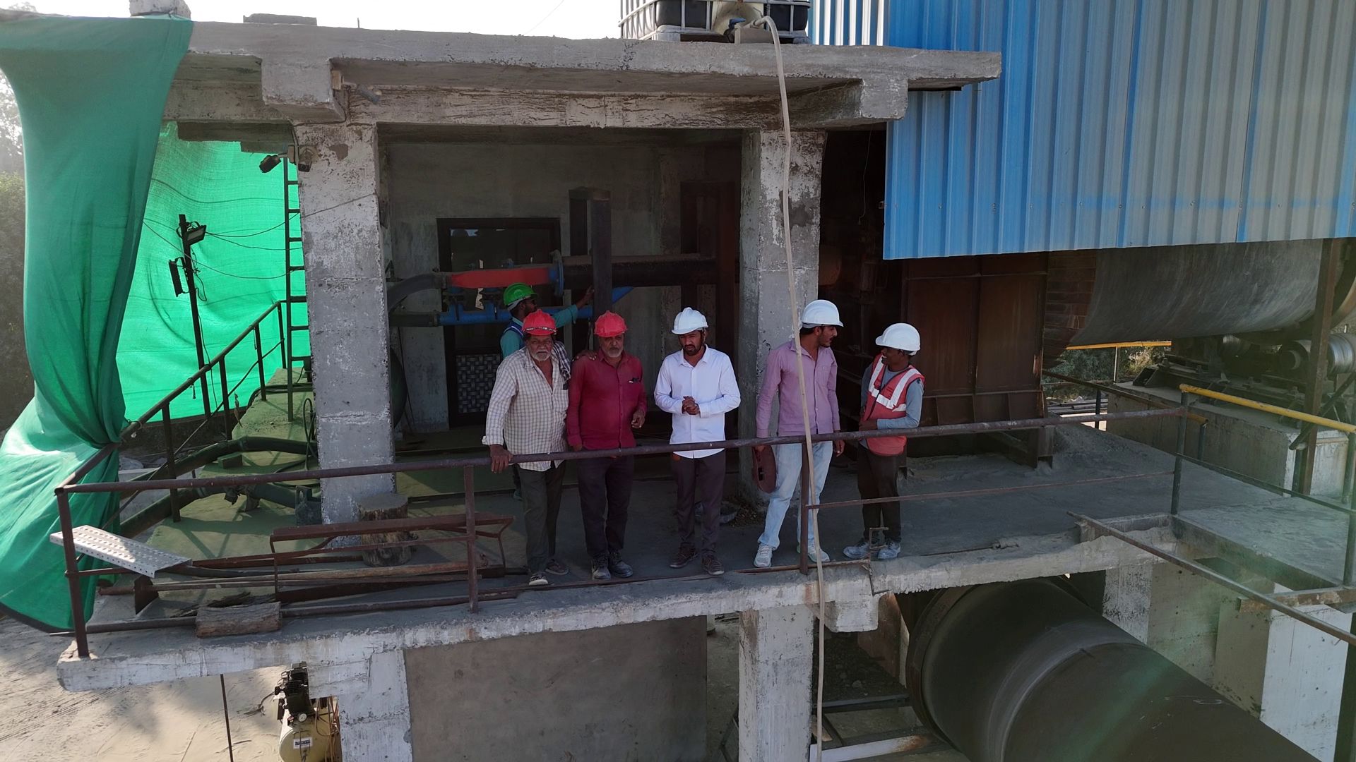 Industrial plant team